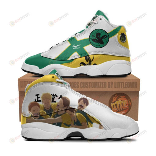 Nohebi Academy Shoes Haikyuu Anime Air Jordan 13 Shoes Sneakers