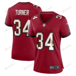 Nolan Turner Tampa Bay Buccaneers Women's Game Player Jersey - Red