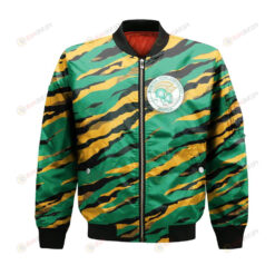 Norfolk State Spartans Bomber Jacket 3D Printed Sport Style Team Logo Pattern