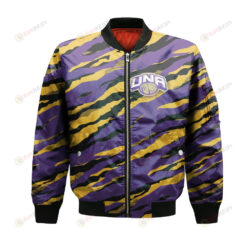 North Alabama Lions Bomber Jacket 3D Printed Sport Style Team Logo Pattern