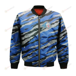 North Carolina Asheville Bulldogs Bomber Jacket 3D Printed Sport Style Team Logo Pattern