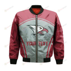 North Carolina Central Eagles Bomber Jacket 3D Printed Custom Text And Number Curve Style Sport