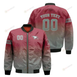 North Carolina Central Eagles Fadded Bomber Jacket 3D Printed