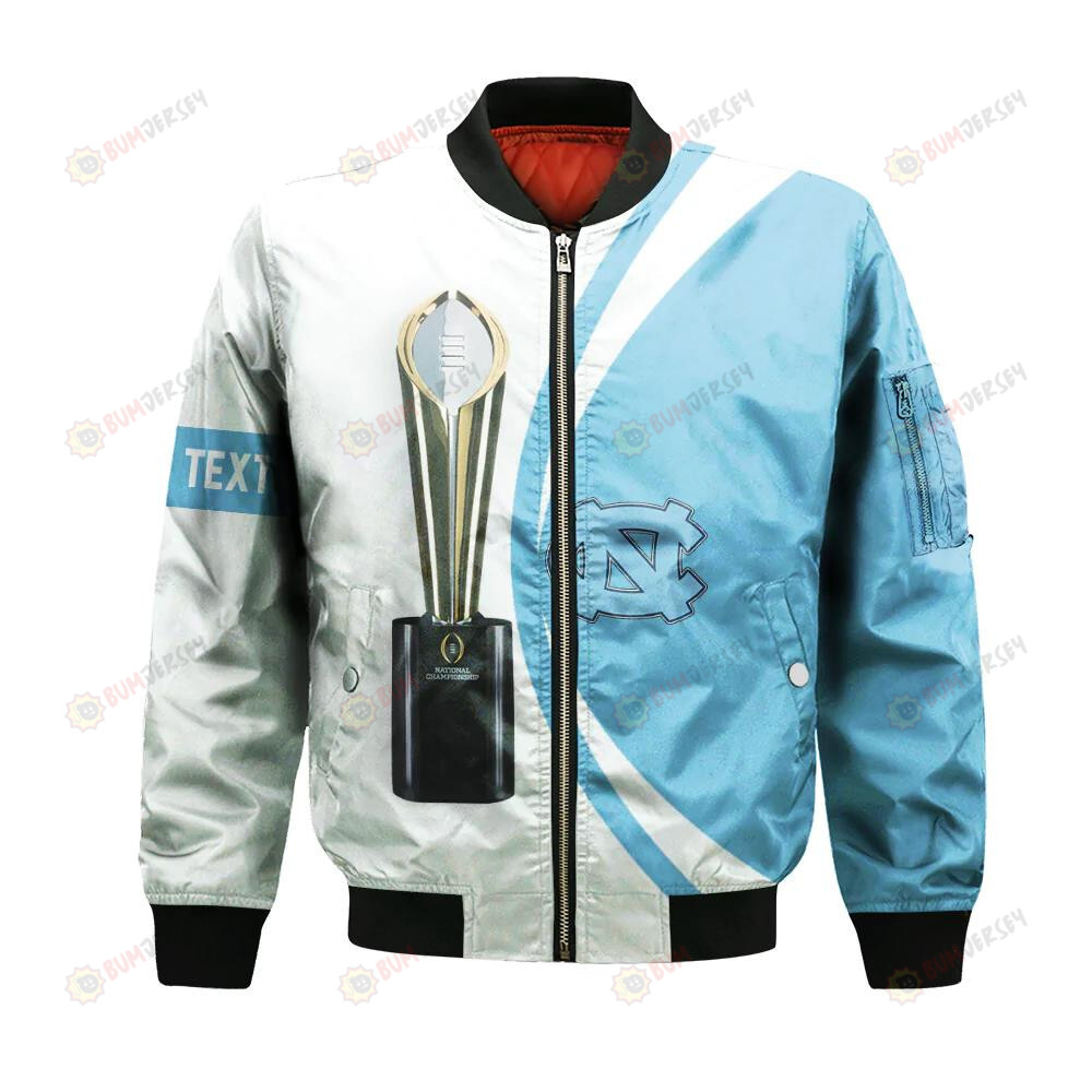 North Carolina Tar Heels Bomber Jacket 3D Printed 2022 National Champions Legendary