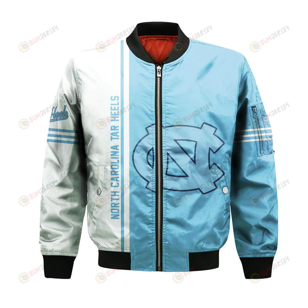 North Carolina Tar Heels Bomber Jacket 3D Printed Half Style