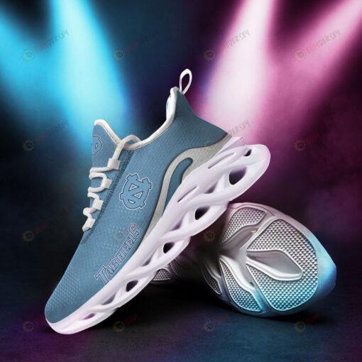 North Carolina Tar Heels Logo Pattern 3D Max Soul Sneaker Shoes