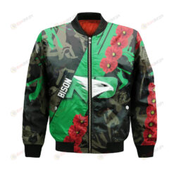 North Dakota State Bison Bomber Jacket 3D Printed Sport Style Keep Go on