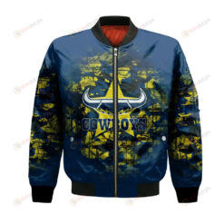 North Queensland Cowboys Bomber Jacket 3D Printed Camouflage Vintage