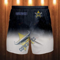 North Queensland Cowboys Galaxy Night Beach Hawaiian Shorts Summer Shorts Men Shorts - Print Shorts