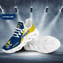 North Queensland Cowboys Logo Pattern Custom Name 3D Max Soul Sneaker Shoes