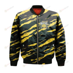 Northern Kentucky Norse Bomber Jacket 3D Printed Sport Style Team Logo Pattern
