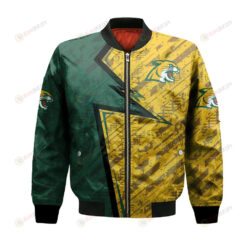 Northern Michigan Wildcats Bomber Jacket 3D Printed Abstract Pattern Sport