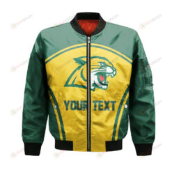 Northern Michigan Wildcats Bomber Jacket 3D Printed Custom Text And Number Curve Style Sport
