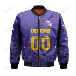 Northwestern State Demons Bomber Jacket 3D Printed Team Logo Custom Text And Number