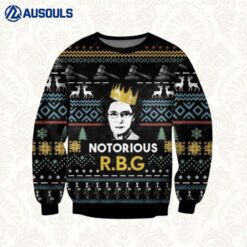 Notorious Rbg Ugly Sweaters For Men Women Unisex