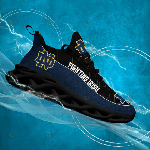 Notre Dame Fighting Irish Logo Texture Pattern 3D Max Soul Sneaker Shoes