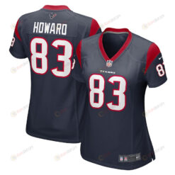 O.J. Howard Houston Texans Women's Game Player Jersey - Navy