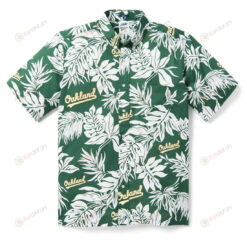 Oakland Athletics Aloha Green Hawaiian Shirt Beach Short Sleeve