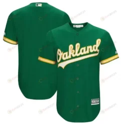 Oakland Athletics Big And Tall Cool Base Team Jersey - Green