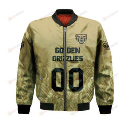 Oakland Golden Grizzlies Bomber Jacket 3D Printed Team Logo Custom Text And Number