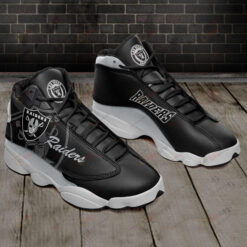 Oakland Raider Air Jordan 13 Sneakers Sport Shoes