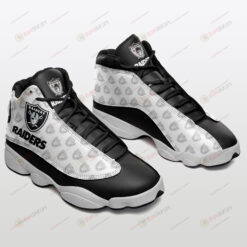 Oakland Raider Logo Air Jordan 13 Sneakers Sport Shoes