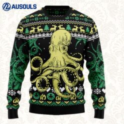 Octopus Cool Ugly Sweaters For Men Women Unisex