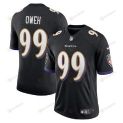 Odafe Oweh 99 Baltimore Ravens Vapor Limited Jersey - Black