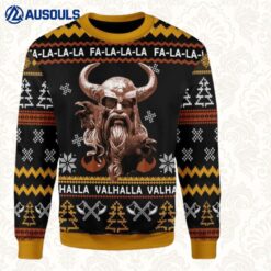 Odin Valhalla Ugly Sweaters For Men Women Unisex