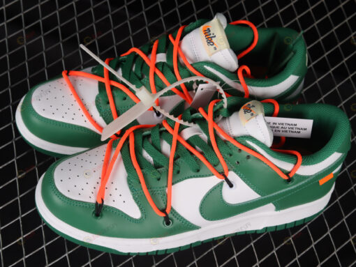 Off-White x Nike Dunk Low Pine Green Shoes Sneakers