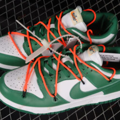 Off-White x Nike Dunk Low Pine Green Shoes Sneakers