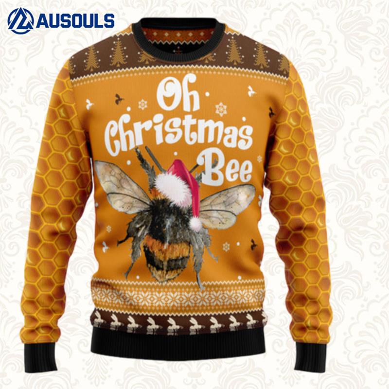 Oh Christmas Bee T2710 Ugly Christmas Sweater Ugly Sweaters For Men Women Unisex
