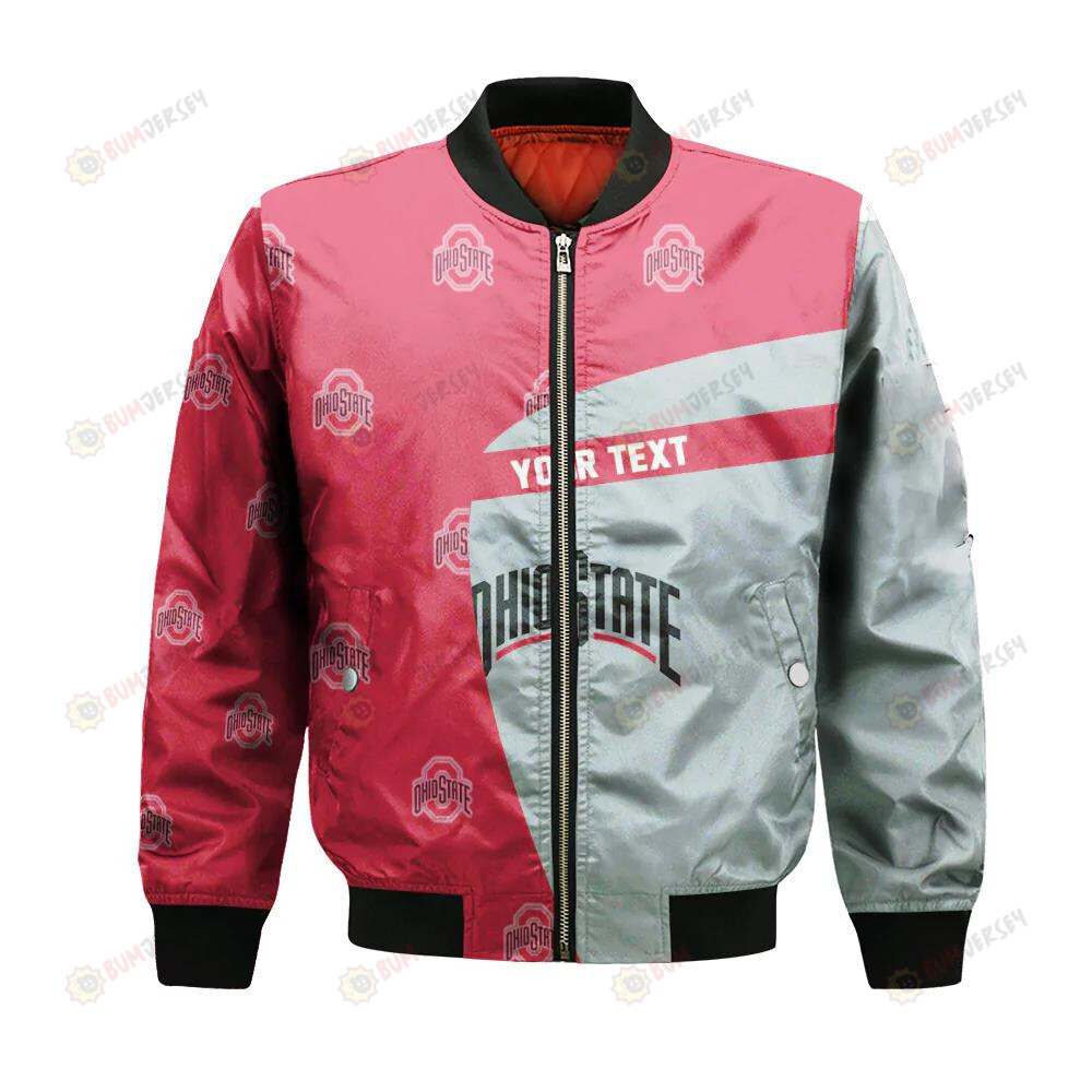 Ohio State Buckeyes Bomber Jacket 3D Printed Special Style