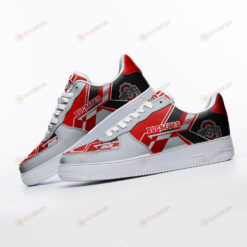 Ohio State Buckeyes Logo Pattern Air Force 1 Printed