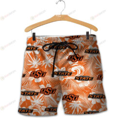 Oklahoma State Cowboys Men Shorts Tropical Seamless