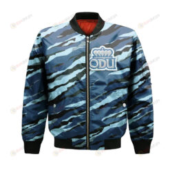 Old Dominion Monarchs Bomber Jacket 3D Printed Sport Style Team Logo Pattern