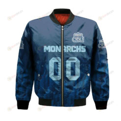 Old Dominion Monarchs Bomber Jacket 3D Printed Team Logo Custom Text And Number