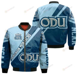 Old Dominion Monarchs Logo Bomber Jacket 3D Printed Cross Style