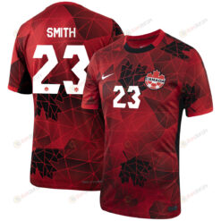 Olivia Smith 23 Canada Women's National Team 2023-24 World Cup Home Men Jersey