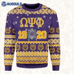 Omega Psi Phi Ugly Sweaters For Men Women Unisex