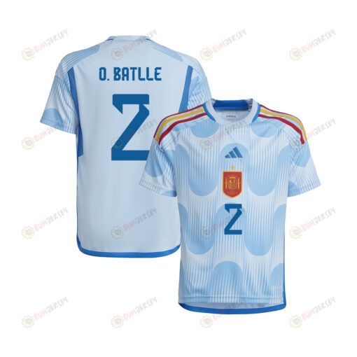 Ona Batlle 2 Spain 1 Star Women's National Team 2023-24 World Cup Away Jersey