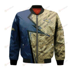 Oral Roberts Golden Eagles Bomber Jacket 3D Printed Abstract Pattern Sport