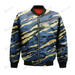 Oral Roberts Golden Eagles Bomber Jacket 3D Printed Sport Style Team Logo Pattern