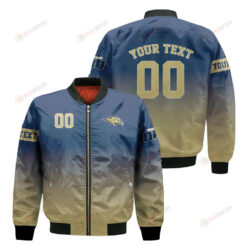 Oral Roberts Golden Eagles Fadded Bomber Jacket 3D Printed