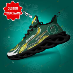 Oregon Ducks Logo Unique Pattern Custom Name 3D Max Soul Sneaker Shoes