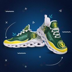 Oregon Ducks Small Logo Pattern 3D Max Soul Sneaker Shoes