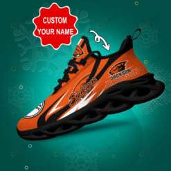 Oregon State Beavers Logo Line Pattern Custom Name 3D Max Soul Sneaker Shoes