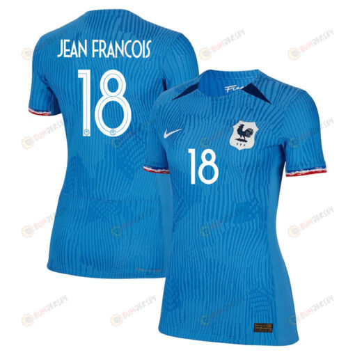 Oriane Jean Francois 18 France Women's National Team 2023-24 World Cup Home Women Jersey