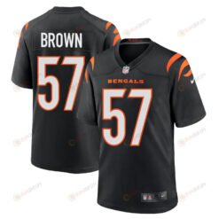 Orlando Brown Jr. 57 Cincinnati Bengals Men's Jersey - Black