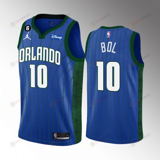 Orlando Magic Bol Bol 10 Statement Edition Blue Jersey 2022-23 Swingman